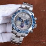 Swiss Quality Replica Rolex Daytona Citizen 8215 Watch Blue Bezel 904l Stainless Steel
